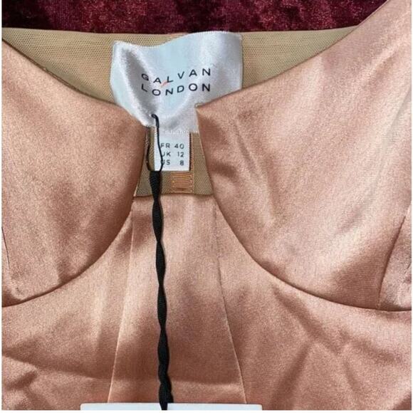 GALVAN LONDON PHOEBE BUSTIER DRESS - Picture 3 of 5